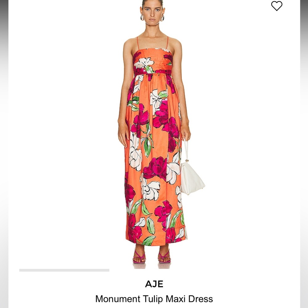 AJE Monument Tulip Maxi Dress